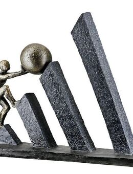 Casablanca by Gilde Dekofigur Skulptur Forward with ball (1 St)