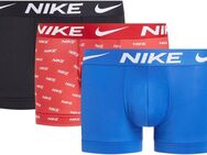 NIKE Underwear Trunk TRUNK 3PK (Packung, 3-St., 3er) mit NIKE Logo-Elastikbund