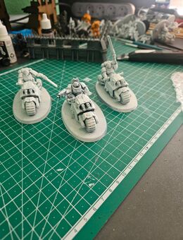 Warhammer 40k space marines 3x outrider - Lübeck