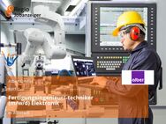 Fertigungsingenieur/-techniker (m/w/d) Elektronik - Albstadt