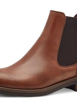 Tamaris Chelseaboots, Blockabsatz, Stiefelette, Businessschuh, Schlupfschuh, Anziehlasche