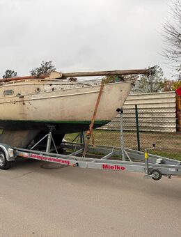 Stahl Segelboot Segeljacht ca. 7 m Bastler Boot - Erkner Zentrum