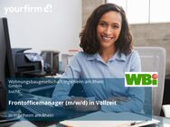 Frontofficemanager (m/w/d) in Vollzeit - Ingelheim (Rhein)