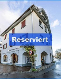 Traumhafte, aparte Denkmalwohnung im Herzen v. RZ- wenige Schritte zum Bodensee, Bezugsbereit! - Radolfzell (Bodensee)