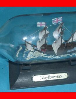 Buddelschiff "Mayflower 1620" 20cm - Dassel