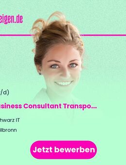 (Junior) IT Business Consultant Transportmanagement (Inbound) (m/w/d) - Heilbronn