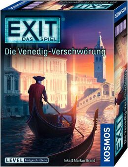 Kosmos Spiel EXIT® Das Spiel Die Venedig-Verschwörung (F), Made in Germany