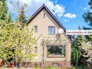 IMMOBERLIN.DE - Charmantes Einfamilienhaus mit idyllischem Südgarten in sehr angenehmer Lage - Berlin
