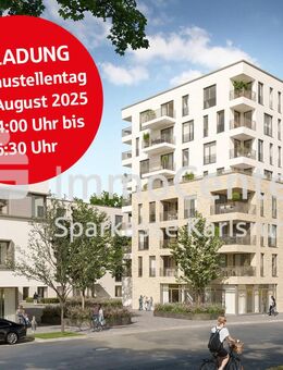 Baustellentag am 08.08.25 - 14.00-16.30 Uhr - Jetzt Informieren! Moderne 2-Zimmer-Neubau-Wohnung in der Waldstadt - Karlsruhe