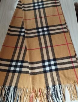 Burberry Winterschal - Mittelbraun 200x72cm - Deggendorf