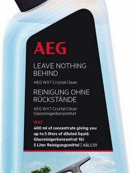 AEG ABLC01 WX7 Glasreiniger (ergiebig für 5l Reinigungsmittel, Keine Schlieren)