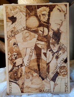 Bleach: Espada 0-9 Brandmalerei A4 - Bietigheim-Bissingen