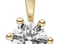 JOBO Kettenanhänger Anhänger mit Zirkonia, 333 Gold