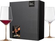 Eisch Germany Rotweinglas RAVI GOLD, Made in Germany, 620 ml, Kristallglas, in Handarbeit veredelt mit 24karätigem Gold, 620 ml, 2-teilig