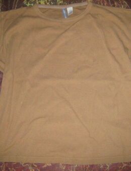 NEUw * Sportiv * Herren oder Damen * Unisex * Kurzarm * Rippen * T-  Shirt "Canyon River Blues" Gr. 56- 58/ XL- XXL * caramél- beige * - Riedlingen