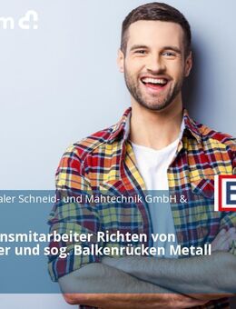Produktionsmitarbeiter Richten von Mähmesser und sog. Balkenrücken Metall (m/w/d) - Ennepetal (Stadt der Kluterhöhle)