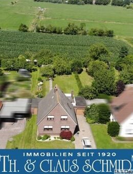 Gepflegt & Solide! Wohnhaus mit Vollkeller & Garage nur rd. 400 m vom Weserstrand - Elsfleth