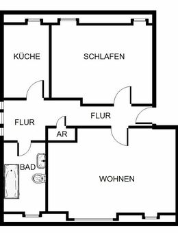 Demnächst frei! 2-Zimmer-Wohnung in Bergkamen - Bergkamen
