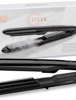 BaByliss Glätteisen ST492E Steam Straight Keramik-Beschichtung, Dampfglätteisen