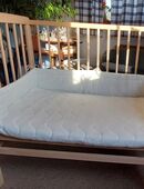FabiMax Beistellbett Boxspring Natur in 08547