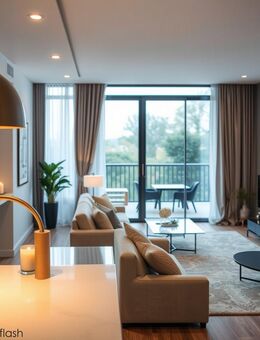 Energieeffiziente Neubau-ETW mit 3 Zimmern und großem Balkon - Lippstadt