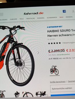 Haibike Suntour 2.0 S-DURO Herrenfahrrad, 28 Zoll FABRIKNEU ! - Witten