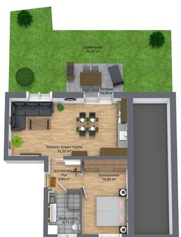 Neubau - Hochwertige Erdgeschosswohnung zu verkaufen! - Mertingen