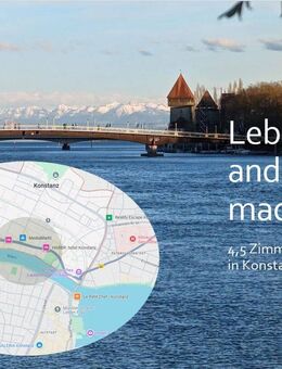 4,5-Zimmer-Wohnung in Konstanz, Petershausen West! - Konstanz