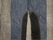 Equitare blaue Denim Reiter Hose Jeans Siefelhose Gr 42 L - Köln