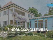 EINDRUCKSVOLLE VILLA - Charmante Villa in ruhiger und zentraler Lage in Singen - Singen (Hohentwiel)