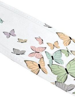 Kleine Wolke Wanneneinlage Butterflies, B: 36 cm, L: 92 cm, mit Schmetterlingen