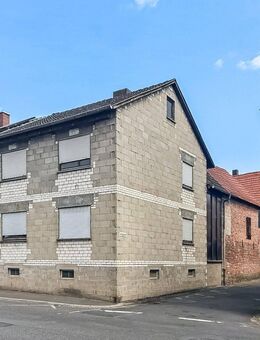 Rohbau mit Scheune im Ortskern von Mömlingen - Mömlingen