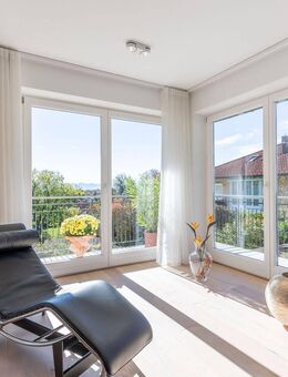 SEEBLICK | Herrliche 5-Zimmer-Maisonette-Wohnung mit Süd-West-Balkon - Pöcking