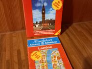 LONDON. Baedekers Reiseführer. Broschierte TB-Ausgabe v. 1988 mit Stadtplan - Rosenheim