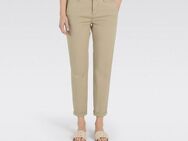 MAC Chinohose CHINO turn up mit dezentem Glanz, elegant und sportiv zugleich