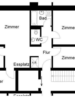 Über den Dächern von Eversburg! Schöne 3-Zimmer-Wohnung mit Balkon zu vergeben! - Osnabrück