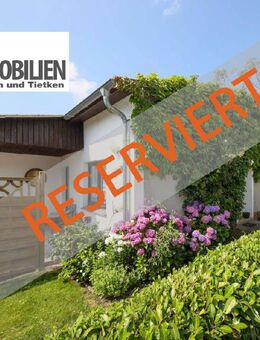 TT bietet an: Ebenerdiges Wohnen in idyllischer Lage - Bungalow in Schortens-Middelsfähr! - Schortens