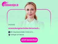 Anwendungstechniker (m/w/d) Betontechnologie - Esslingen (Neckar)