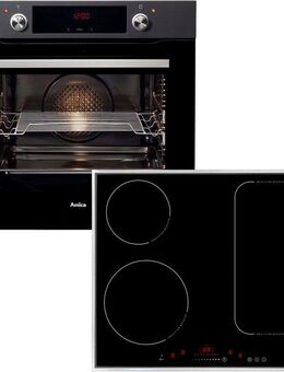 Amica Backofen-Set BOXI 955 000 E, mit 2-fach-Teleskopauszug, 2fach-Teleskopauszug, Heißluft, XXL Volumen
