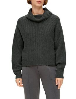 s.Oliver Strickpullover mit überschnittenen Schultern