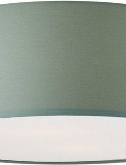 my home Deckenleuchte Elijah, ohne Leuchtmittel, Deckenlampe Stoff Textilschirm Ø 45cm