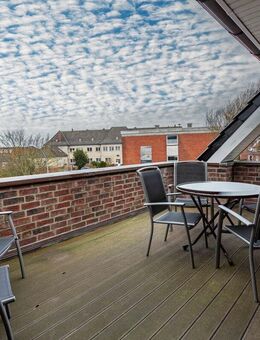 Strandnah und zentral trifft auf modern und großzügig: Wohnung mit Dachterrasse zum Verkauf - Borkum