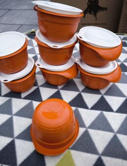 TUPPERWARE P11 COMBI-PLUS KLEINE RÜHRSCHÜSSEL 650 ML ORANGE SONDERFARBE - Sengenthal