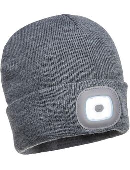Portwest Beanie mit USB wieder aufladbaren LED-Leuchten - Malsfeld