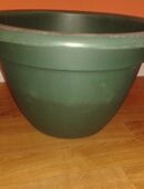 4 Stck. Pflanzschalen Kunststoff, 3x NEU! Durchm. 26cm, grün gebraucht, in 04315