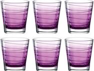 LEONARDO Whiskyglas VARIO STRUTTURA, Glas, 250 ml, 6-teilig
