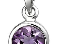 JOBO Kettenanhänger Anhänger mit Amethyst, 925 Silber