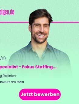 HR Specialist - Fokus Staffing (all genders) - Frankfurt (Main)