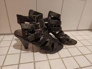 Schwarze Riemchensandalen - Mannheim