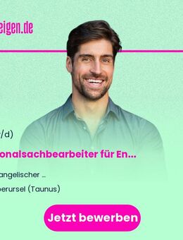 Personalsachbearbeiter (m/w/d) für Entgeltabrechnung und Vertragsmanagement in Teilzeit/Vollzeit (20 bis 39 Wochenstunden) unbefristet - Oberursel (Taunus)